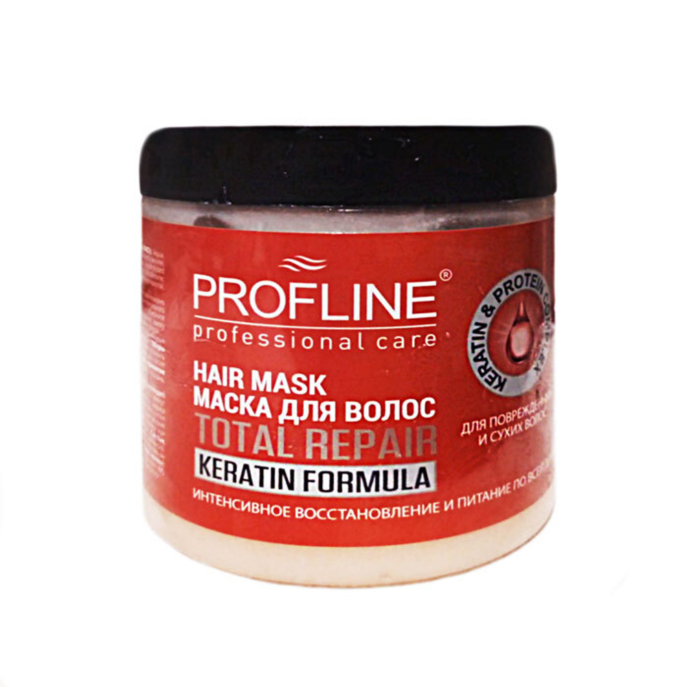 Маска для волос Profline Total Repair Keratin Formula 500 мл