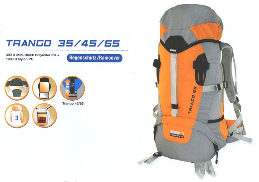 Походный рюкзак High Peak Trango 65