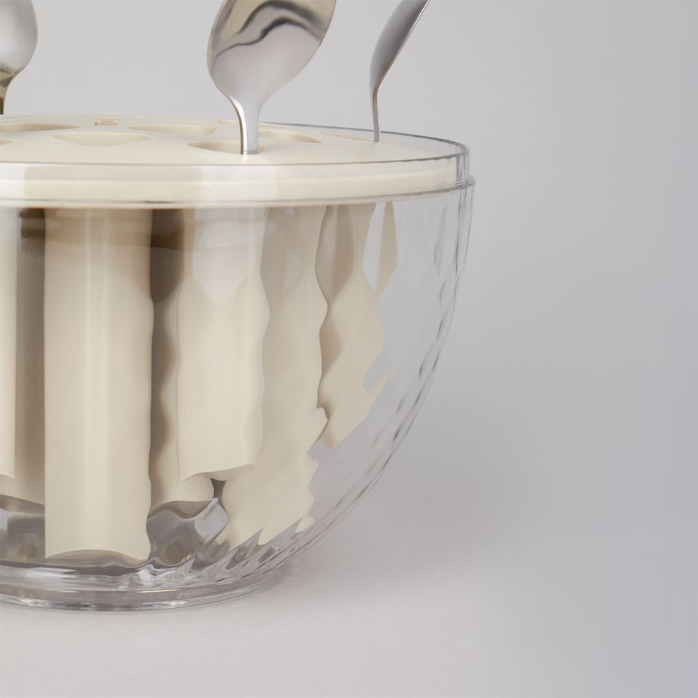 НАБОР СТОЛОВЫХ ПРИБОРОВ НА ВРАЩАЮЩЕЙСЯ ПОДСТАВКЕ, 24ПР