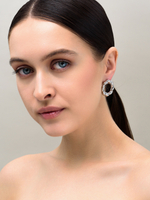 Серьги "Braid" Silver