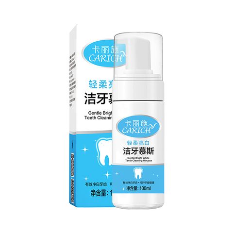(0.5PV) CARICH Нежный отбеливающий мусс для зубов, 100 мл