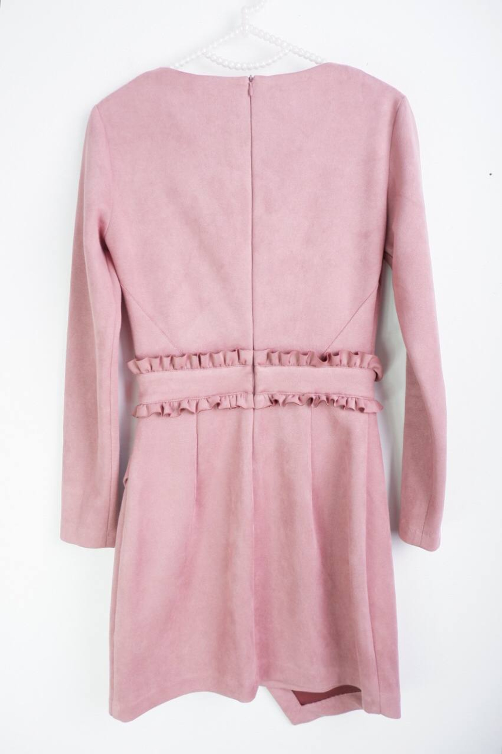 Платье Love Republic замшевое, визуально 42 размер