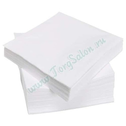 Полотенца (салфетки) одноразовые стандарт «Спанлейс», (белые). Размер: 45х90 см. Количество: 50шт.