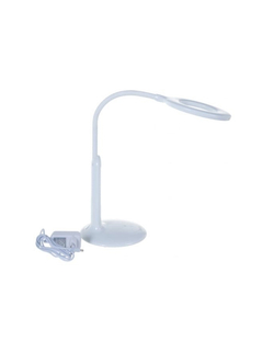 Camelion KD-823  C01  бел.LED (Свет-к наст.,8 Вт,230В, 500лм,сенс, термометр, рег.ярк и цвет.темп.)