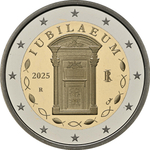 ИТАЛИЯ, 2025, 2 ЕВРО [PROOF] [БИМЕТАЛЛ]