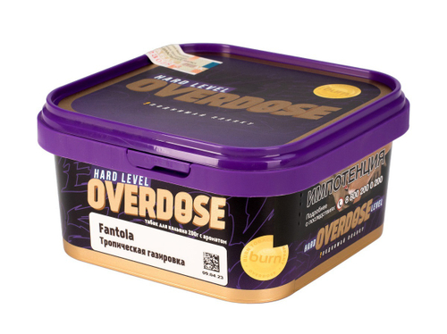 Overdose 200гр. Fantola (Тропическая газировка)