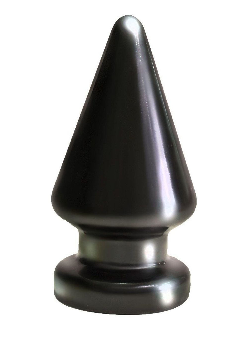 Чёрный плаг-массажёр MAGNUM для анальной стимуляции - 18 см. (Цвет: черный)