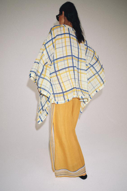 ZARA БРЮКИ ИЗ 100% РАМИ — ZW COLLECTION, С ПРИНТОМ