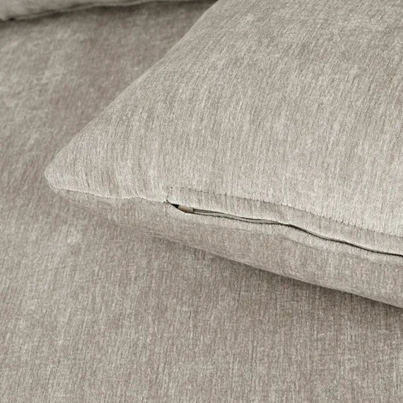 Угловой диван Mia левосторонний 320 см, серый