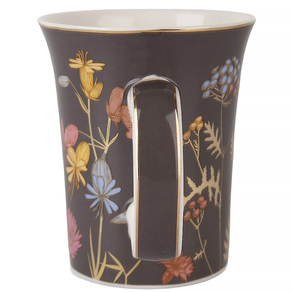 Кружка "Greige" v=300мл (min12) (фарфор) (транспортная упаковка)