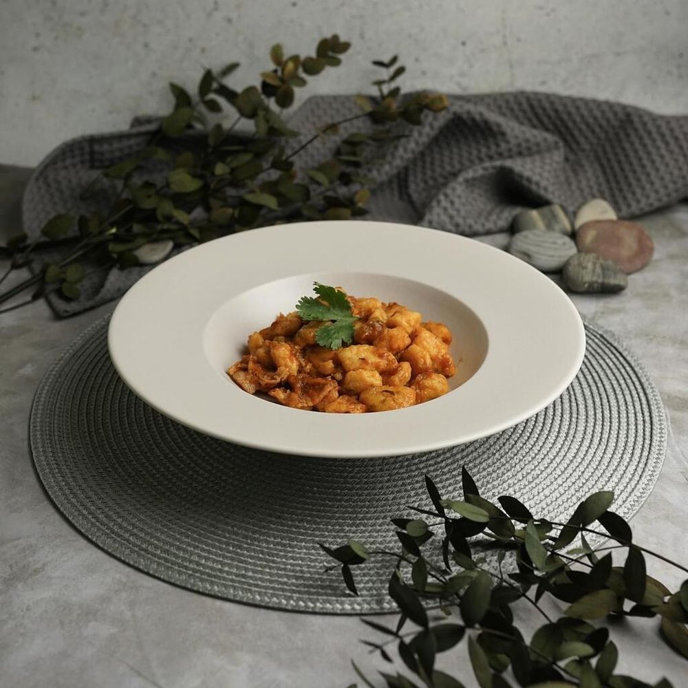 Тарелка глубокая 400 мл d 27 см h5 см   Noble [6]