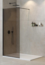 Душевая перегородка Cezares LIBERTA-L-1-100-120-BR-NERO