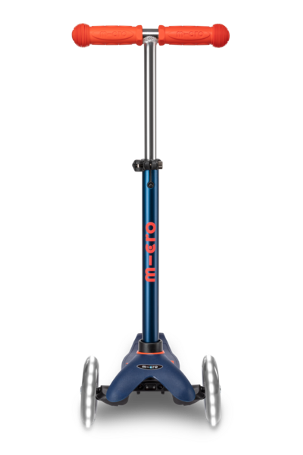 Самокат Mini Micro Deluxe LED Темно-синий