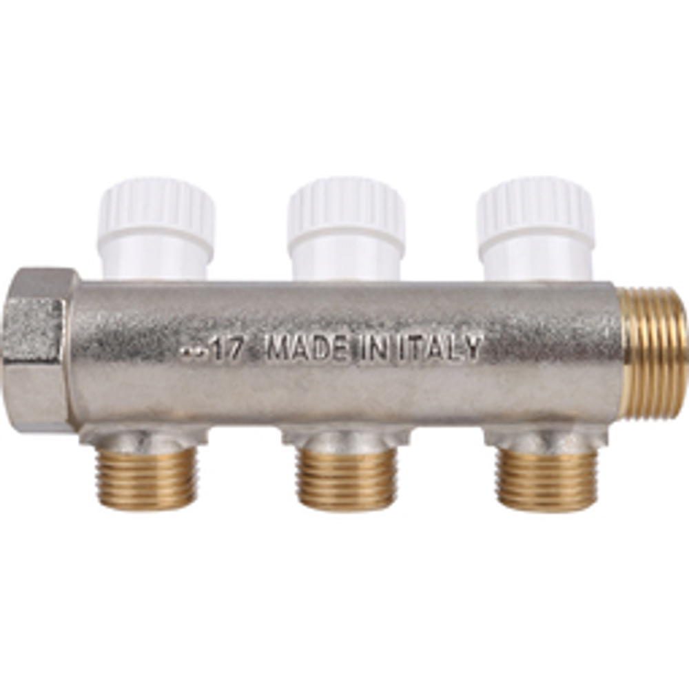 Коллектор регулировочный STOUT  3/4"х1/2" 3вых