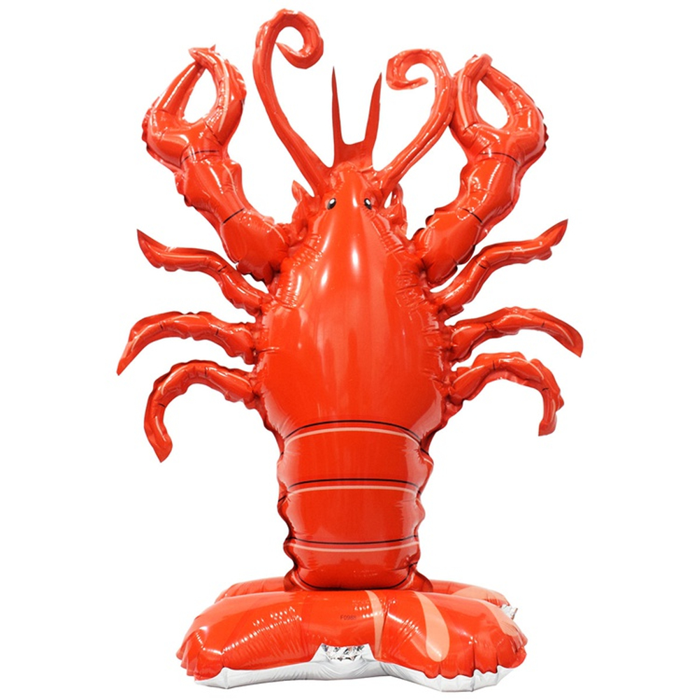 Шар Фольгированный Рак Лобстер (Красный)