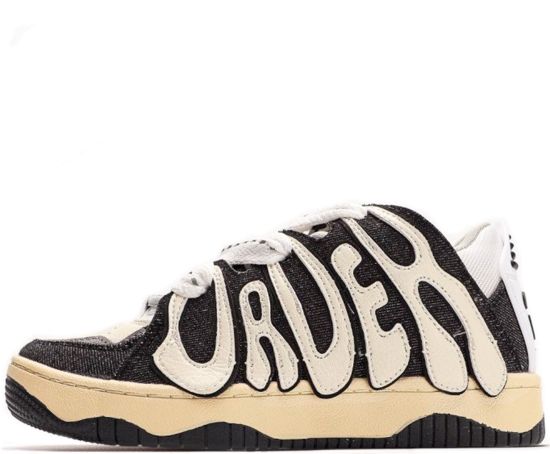 Кроссовки Old Order Skater 001 Black/White