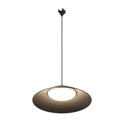 Уличный трековый светильник Кампана / Campana Elasity IP 3000К 12Вт 120° черный Outdoor o-tr01-1-p-12wb3k