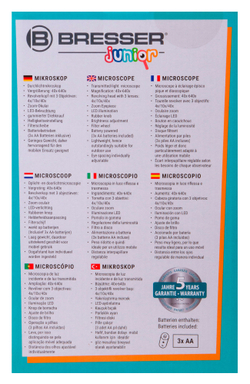 Микроскоп Bresser Junior 40–640x - фото 2