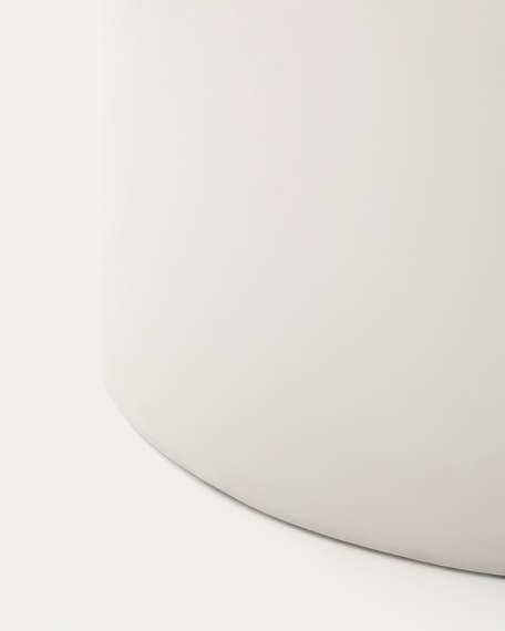 Уличный стол Addaia цемент, белый 135 x 135 см