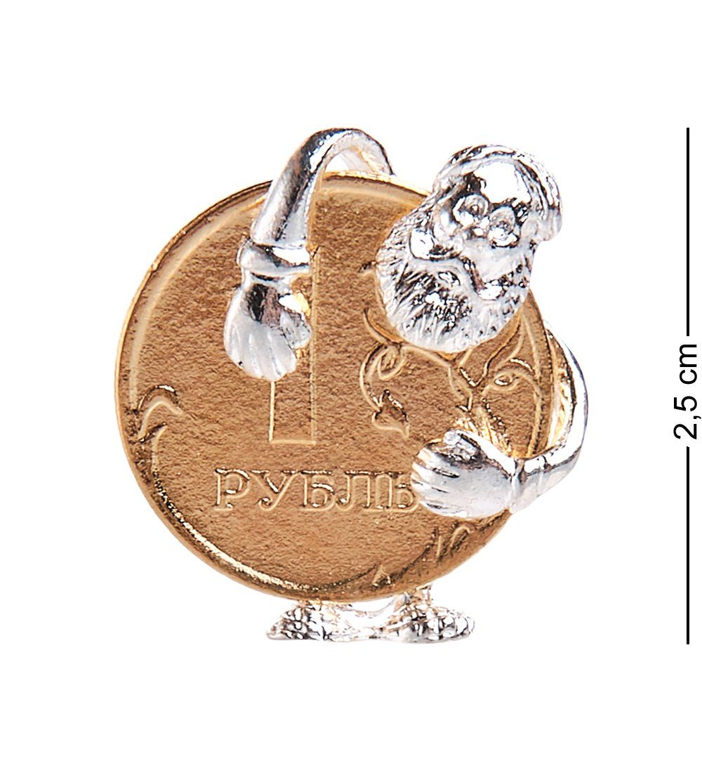 AM-2307 Фигурка кошельковая «Деньги быстро копятся» (латунь)
