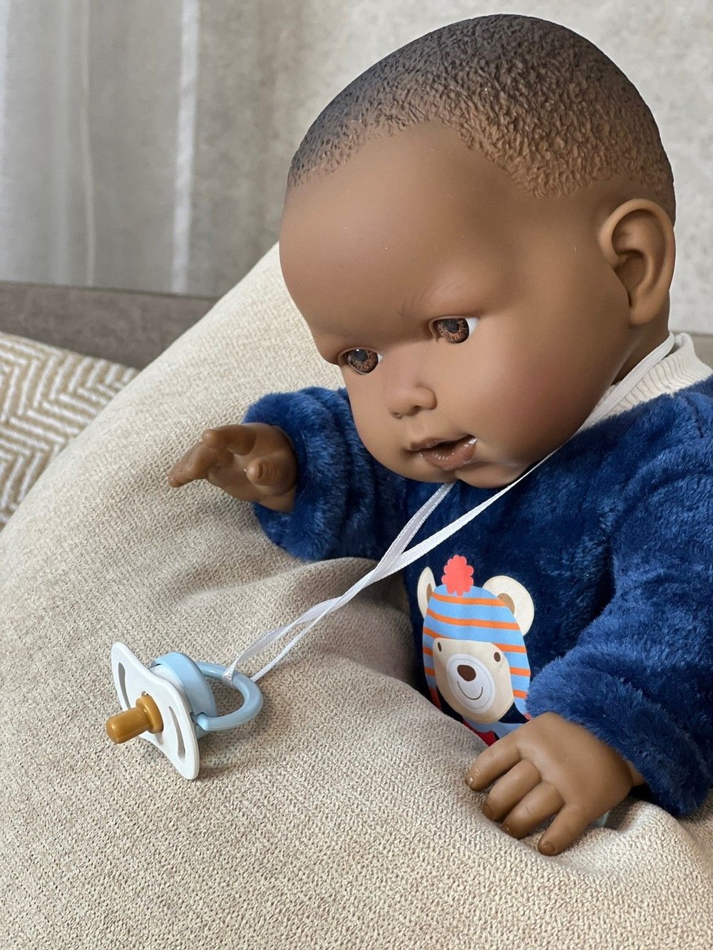 Кукла Llorens мягконабивная 42см Zareb (14247)