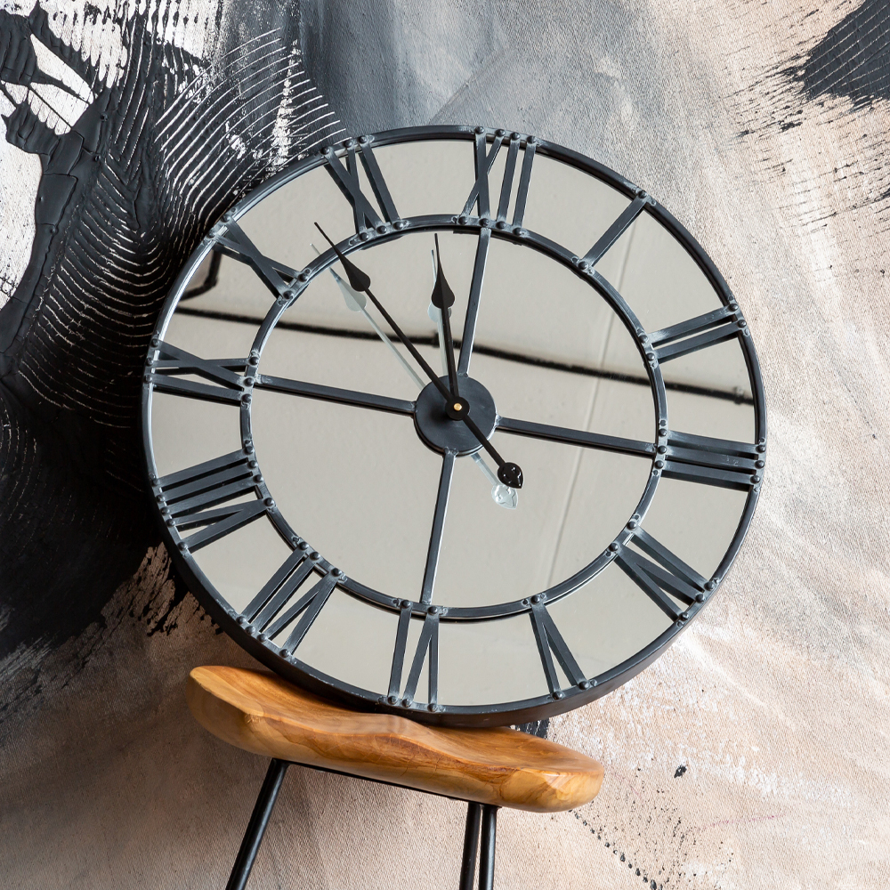 Часы зеркальные Объект мечты Граф блэк