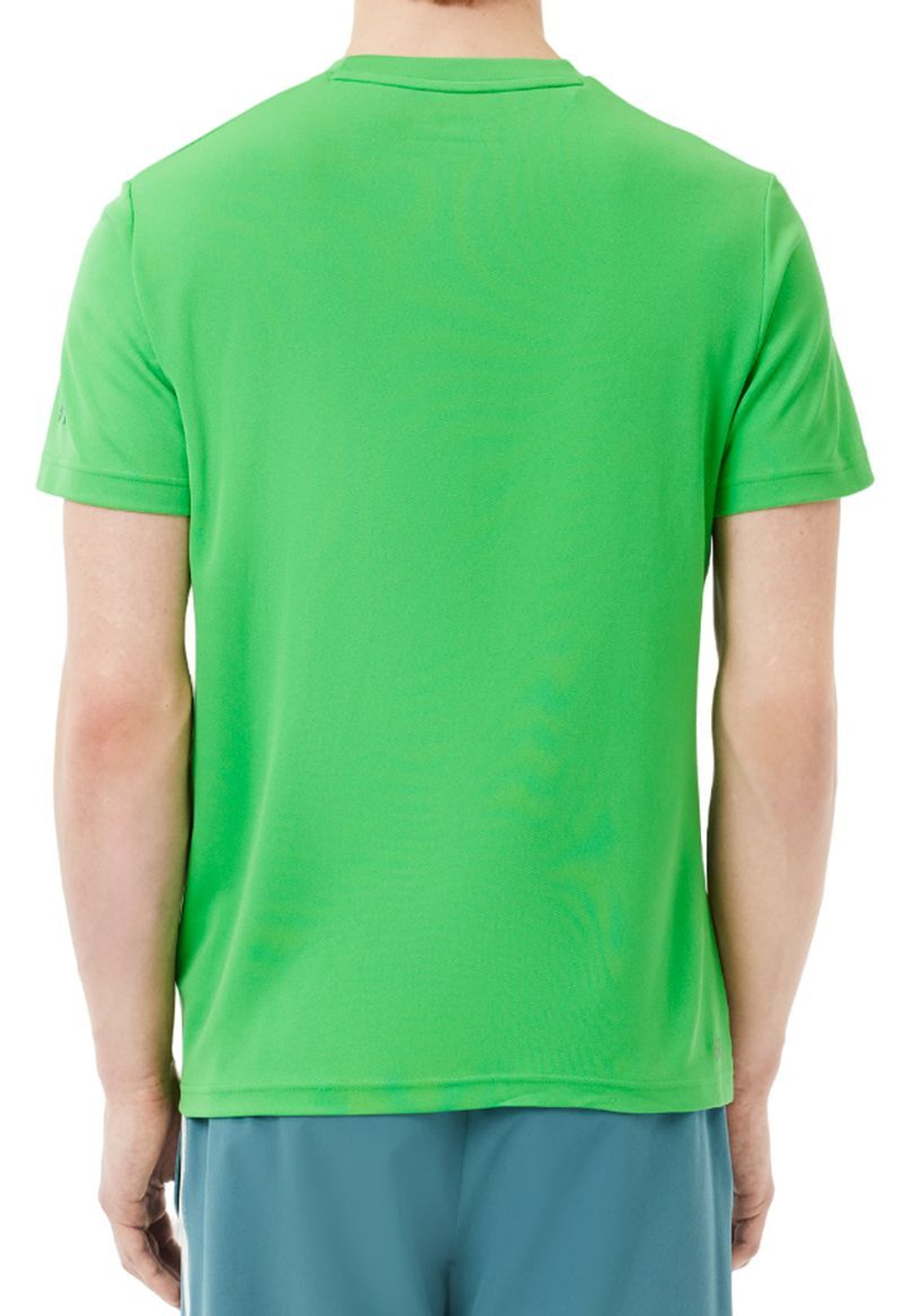 Мужская теннисная футболка Lacoste Tennis x Novak Djokovic T-Shirt - зеленый