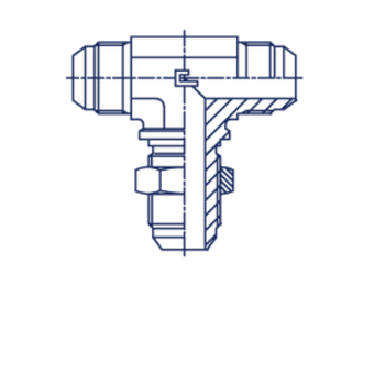 Соединение PTD JIC 3/4