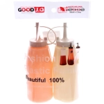 Ёмкость для соуса 330мл в наборе 2шт «Нежная классика» полоски