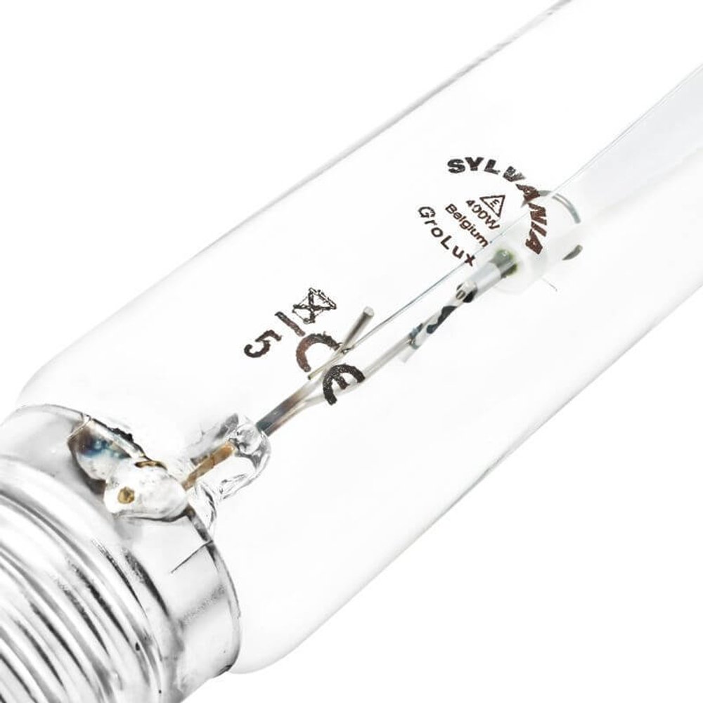 Колба Sylvania GroLux 400W E40 крупным планом