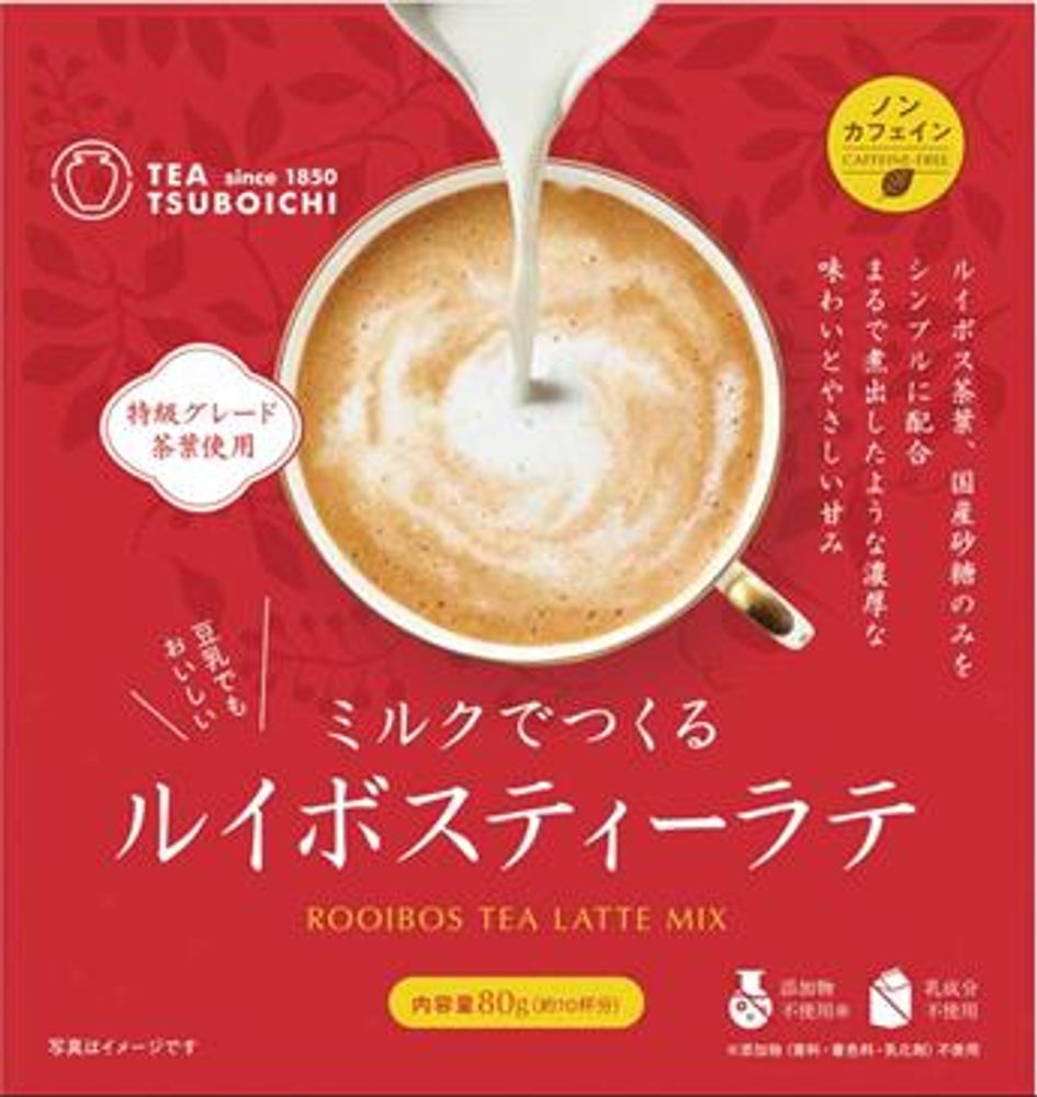 Напиток растворимый TSUBOICHI "Rooibos Tea Latte Mix" для приготовления ройбуш-латте, м/у 80г, 1/12