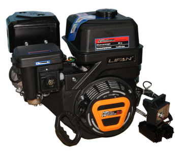 Двигатель бензиновый "LIFAN" KP460E ECC (22 л.с., эл. стартер, катушка)