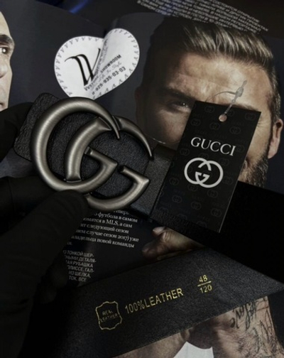 Ремень Gucci Steel премиум