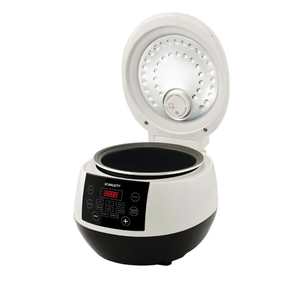 Мультиварка Scarlett SC-MC410S26, чёрный/серый