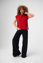 Футболка Квадрат Красный