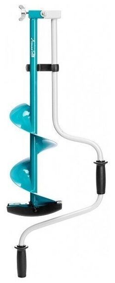 Ледобур ЛР-180Д левое вращение, цельнотянутый шнек (LK-180LD) Тонар