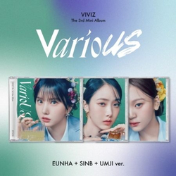 Альбом VIVIZ - VarioUS 3rd Mini Album Jewel Case 3 Version SET