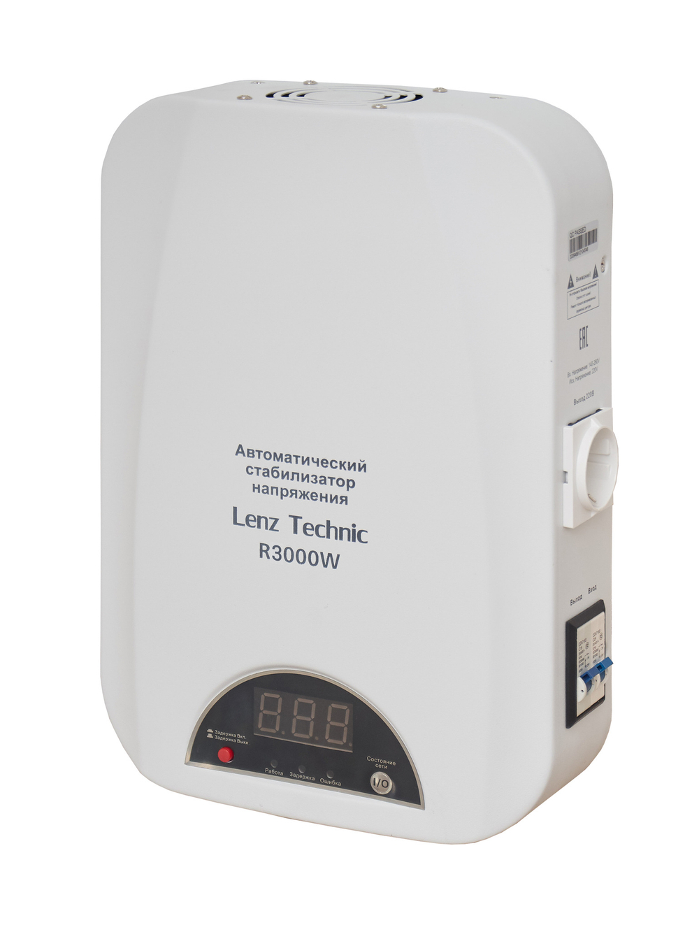 Стабилизатор напряжения LENZ TECHNIC R3000W (настенный)