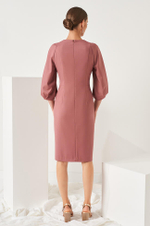 51488 Платье женское (сливовый)