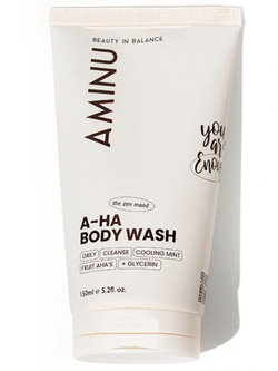 AMINU A-HA BODY WASH - гель для душа с AHA, 150 мл
