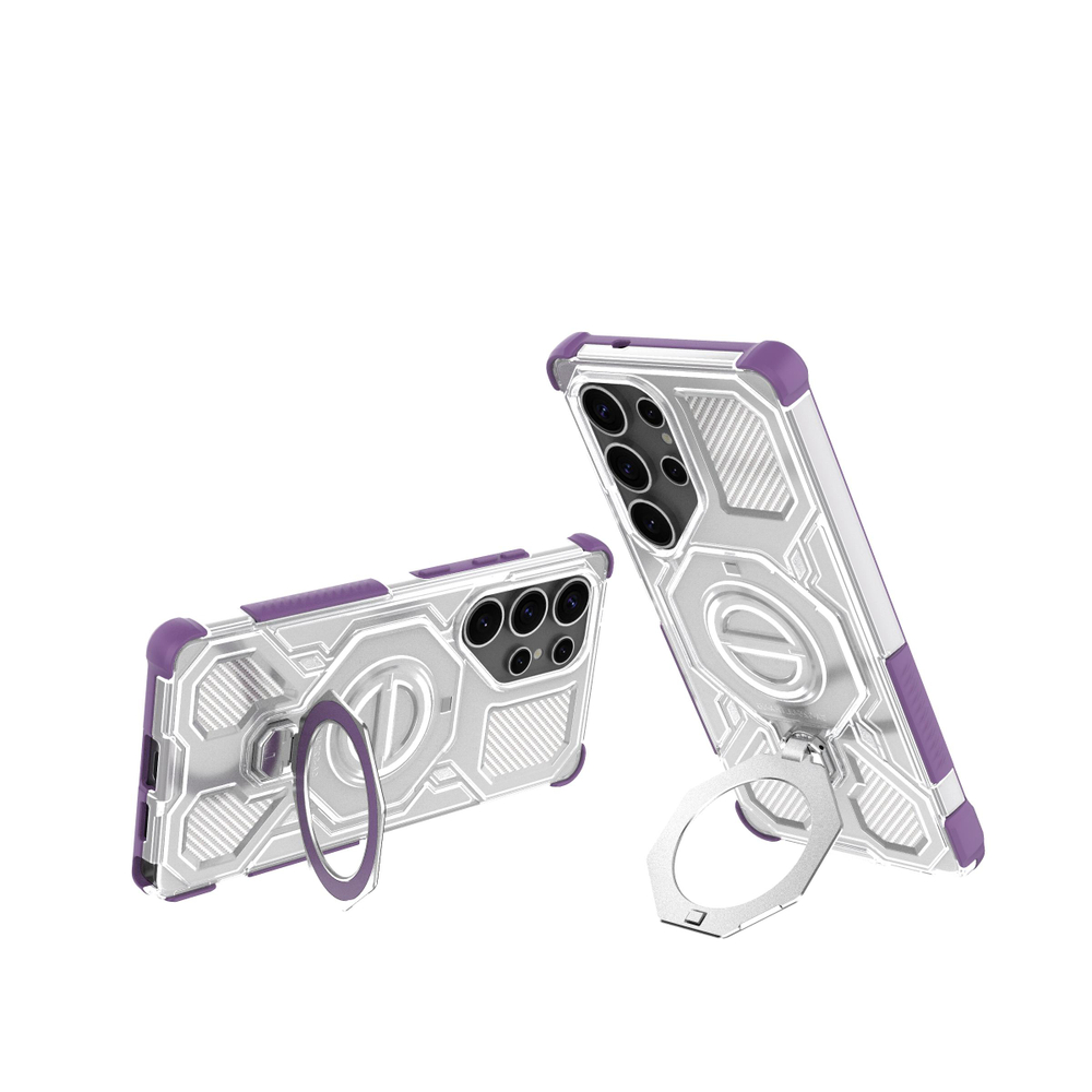 Прозрачный силиконовый чехол Expressive Clear Case для Samsung Galaxy S25 Ultra