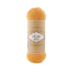 Суперваш артисан (Superwash artisan) пряжа Alize 75%шерсть 25%полиамид 5х100г/420м 281 желтый