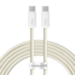 USB-C Кабель Baseus Dynamic 3 Charging+Data 100W 2m - Custard Yellow