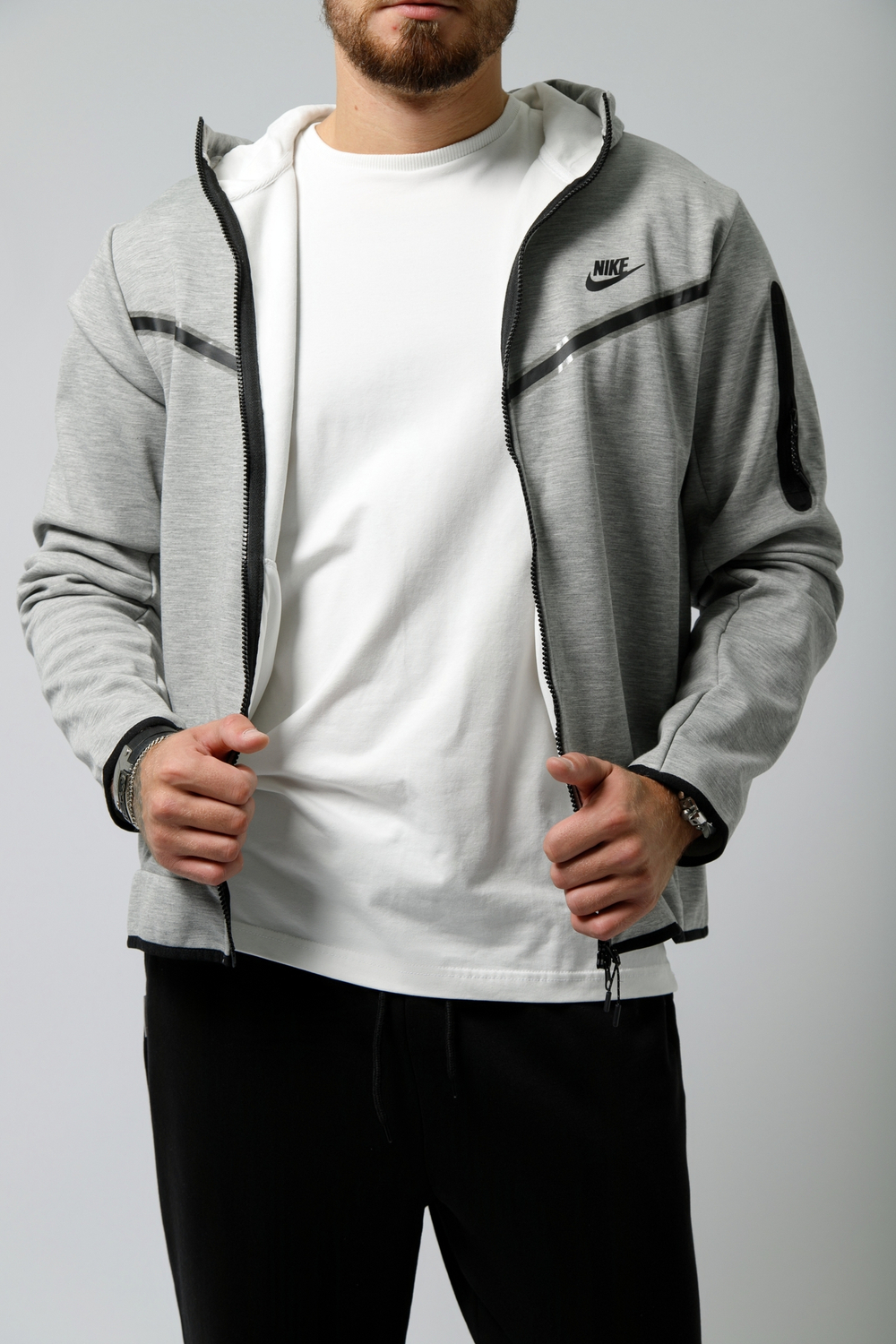 Олимпийка Nike TechFleece CU4490 (сер.)