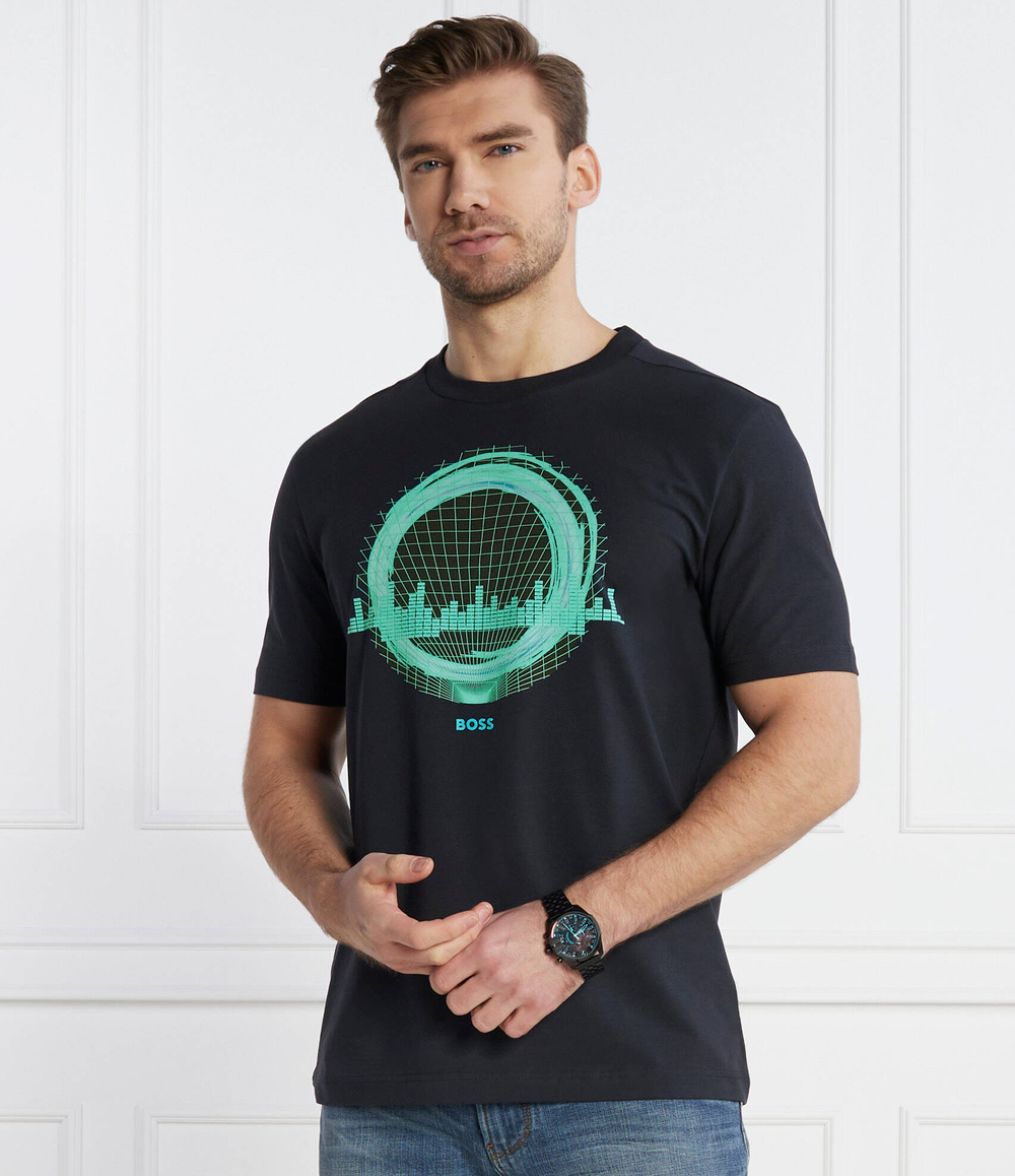 Футболка Tee 8 BOSS GREEN - темно-синий(50506372)