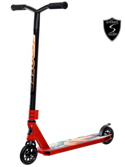 Трюковой самокат Urban Scooter Extreme 110 Print Sport красный