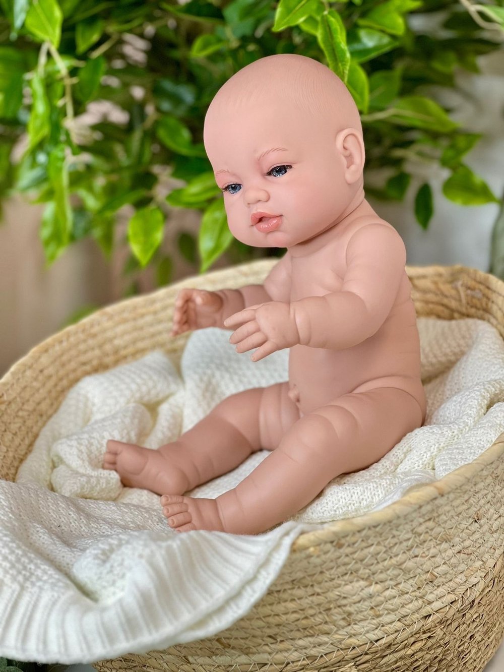Кукла Berbesa 42см RECIEN NACIDO с подушкой в пакете (5115AK)