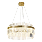 Citilux Sheldon CL339153 LED Люстра хрустальная с пультом Бронза