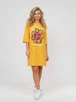 894 Туника "Горчичный" SveTekst (Акция)