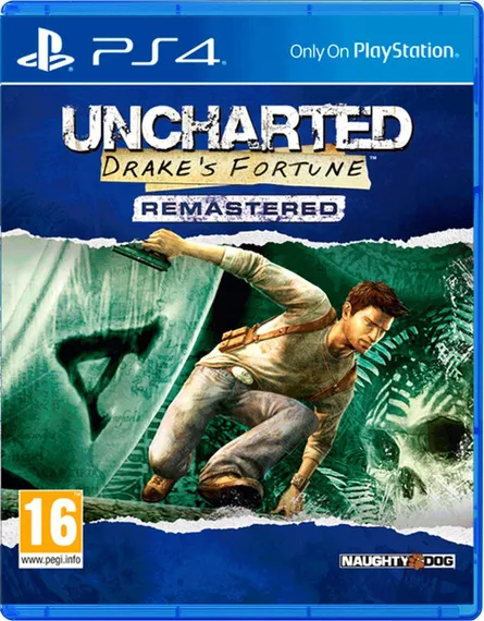 PS4 Uncharted: Drake's Fortune Remastered (Новый, Полностью на русском языке, CUSA-03280)